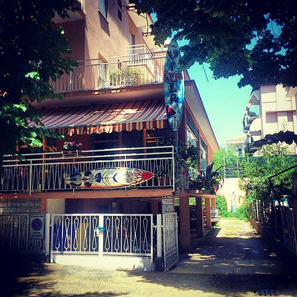 Hotel Villa Elia Rímini Exterior foto